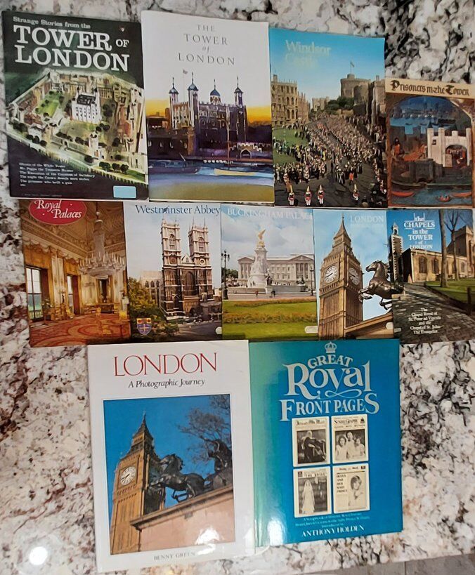 London England Books & Pamphlet lot