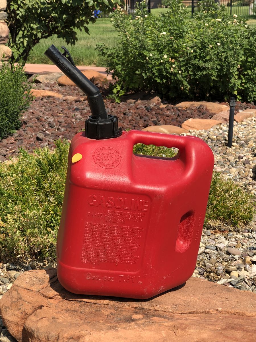 Blitz 2-Gallon Gas Can – Heavy-Duty Portable Fuel Container