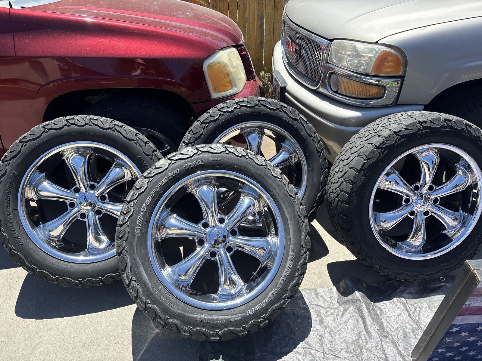 20” american racing rims