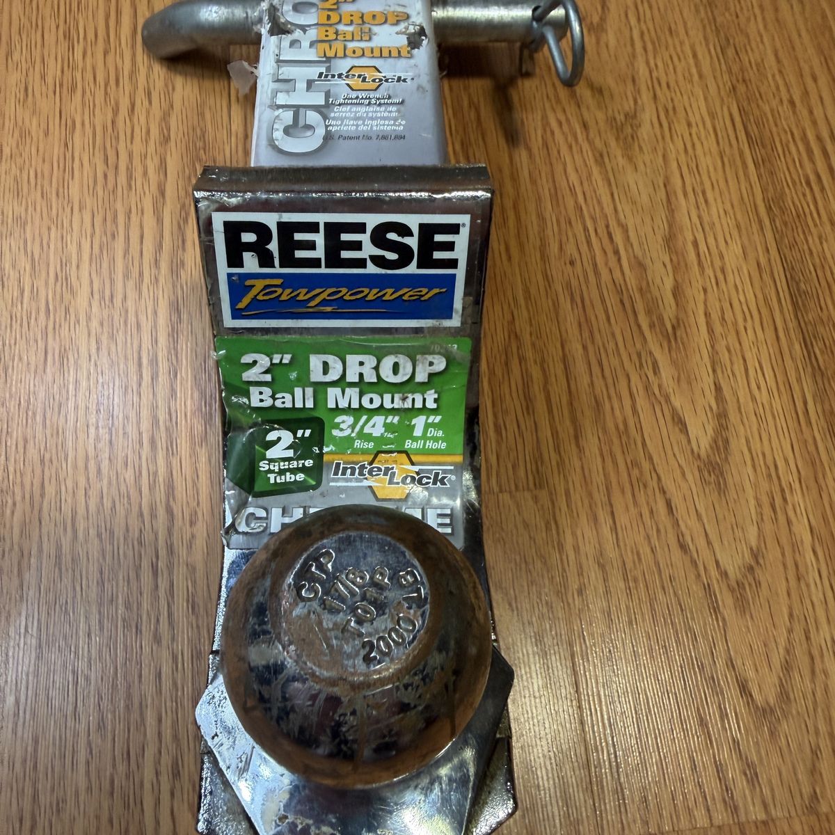 REESE Trailer Hitch Hitches -Ball & 2" Drop