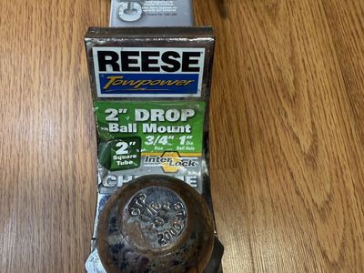 REESE Trailer Hitch Hitches -Ball & 2" Drop