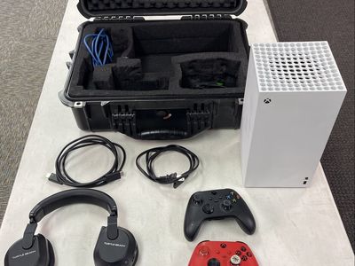 Microsoft Xbox Series X All-Digital 1TB White Console Bundle with Hard Travel Case, 2 Controllers, Turtle Beach Headset