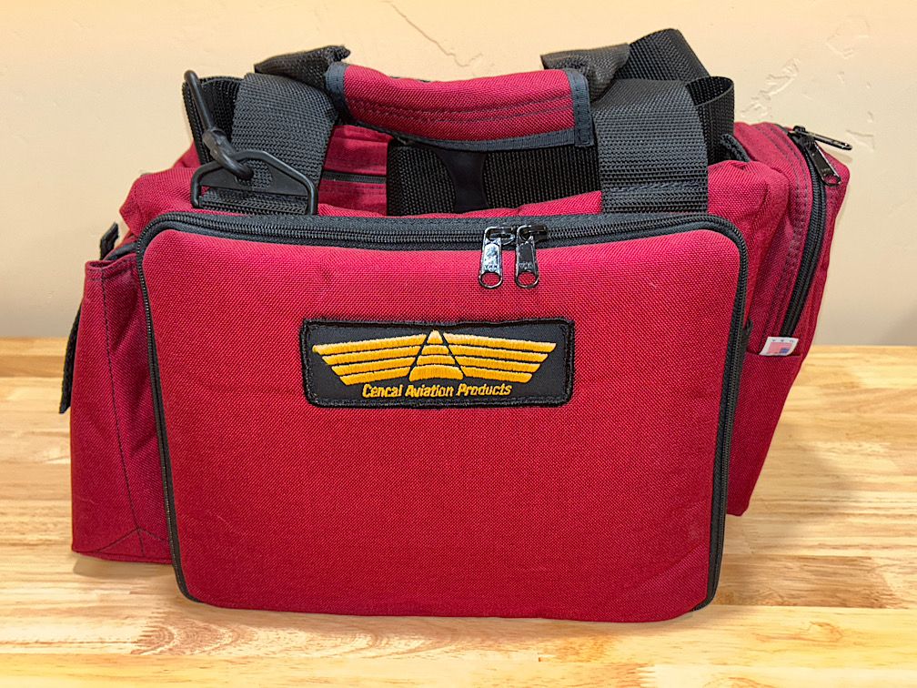 Cencal Aviation Products dual headset flight bag