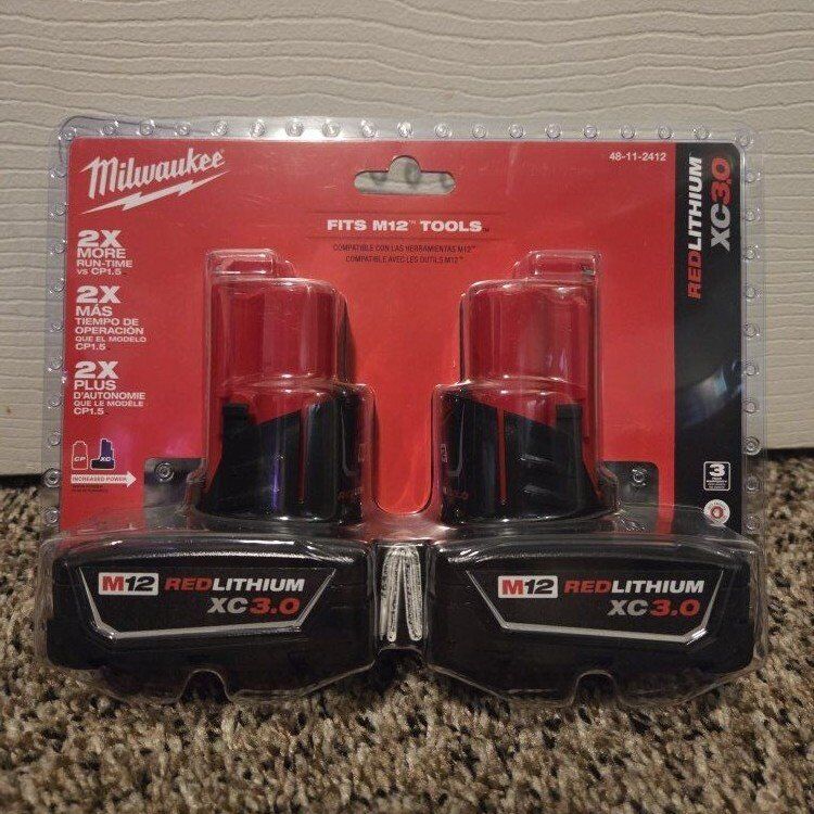 Milwaukee XC Extended Capacity 3.0 Ah M12 Battery