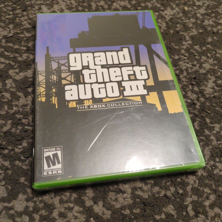 Grand Theft Auto 3 Sealed Xbox Original