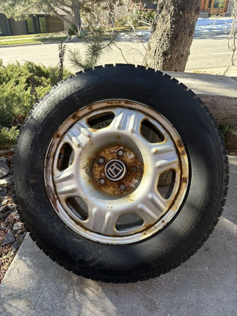2007 Honda CRV Winter Tires And Rims