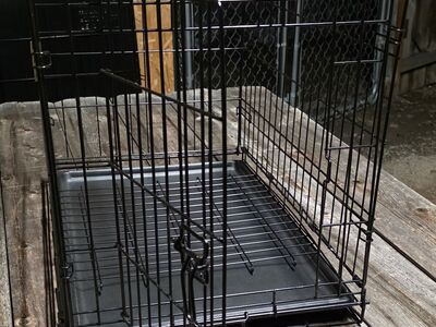 Pet Kennel Crate Medium Size Handle Brand New Partition