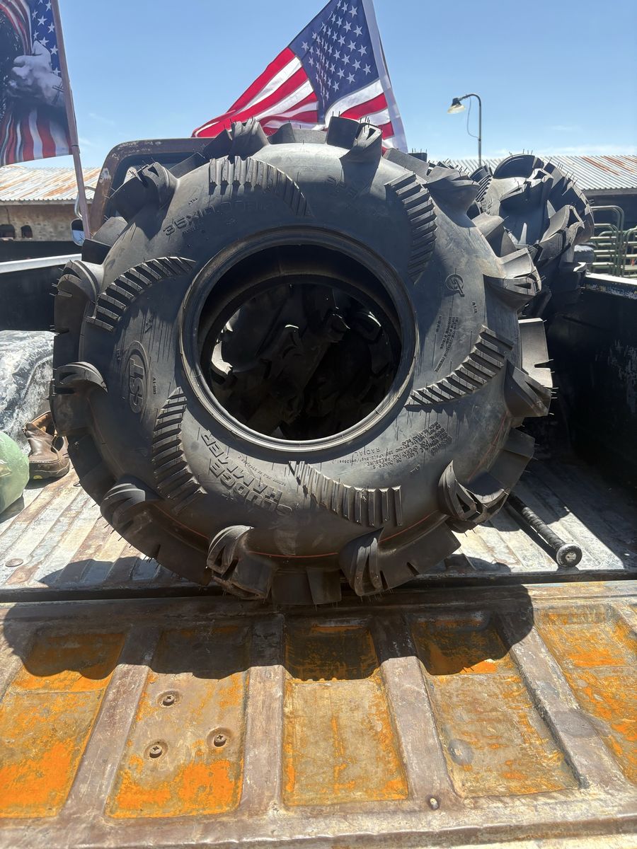 Sludge hammer tires