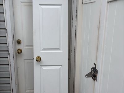 Closet Door 18x80. Swings out to the right