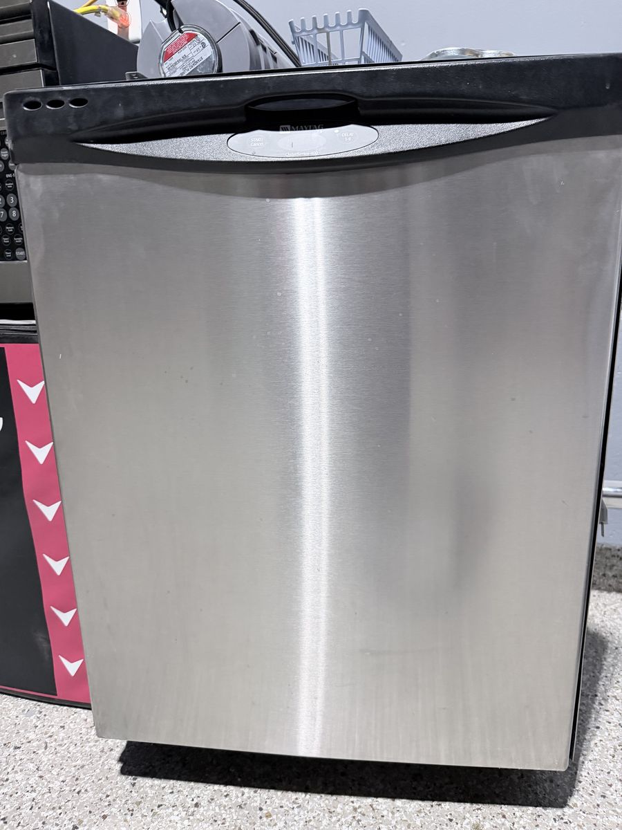 Maytag dishwasher stainless steel
