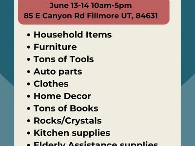 Estate Sale in Fillmore