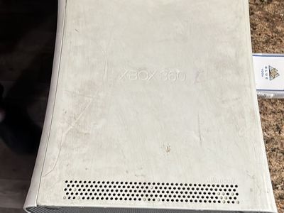 Microsoft Xbox 360 Original Console with 6 Games - Brinks, Disney Infinity, Skyrim, Bioshock, Halo