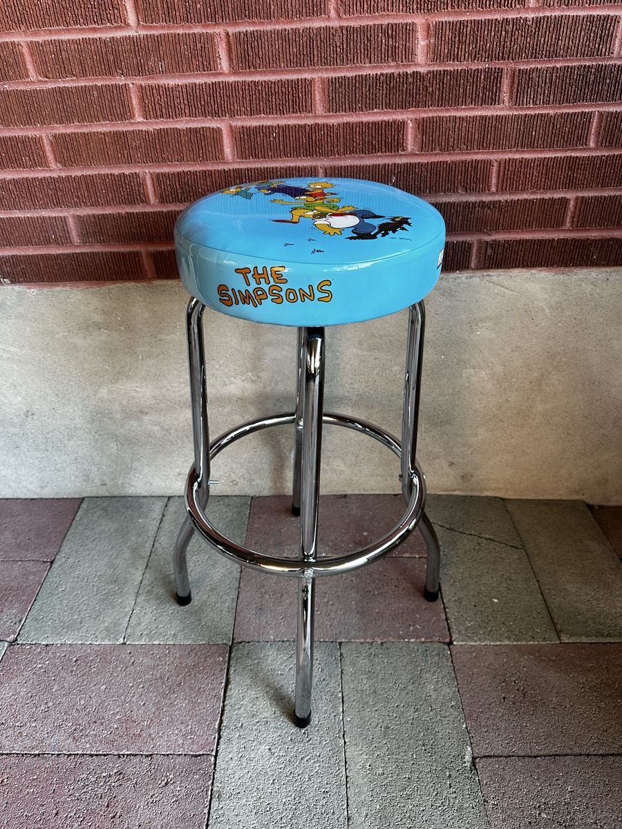 Arcade1Up The Simpsons Bar Stool – Official Licensed Arcade Stool