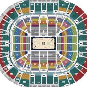 2 Tickets to Jazz vs Nuggets Row 1 Upper Bowl Only $45 Each