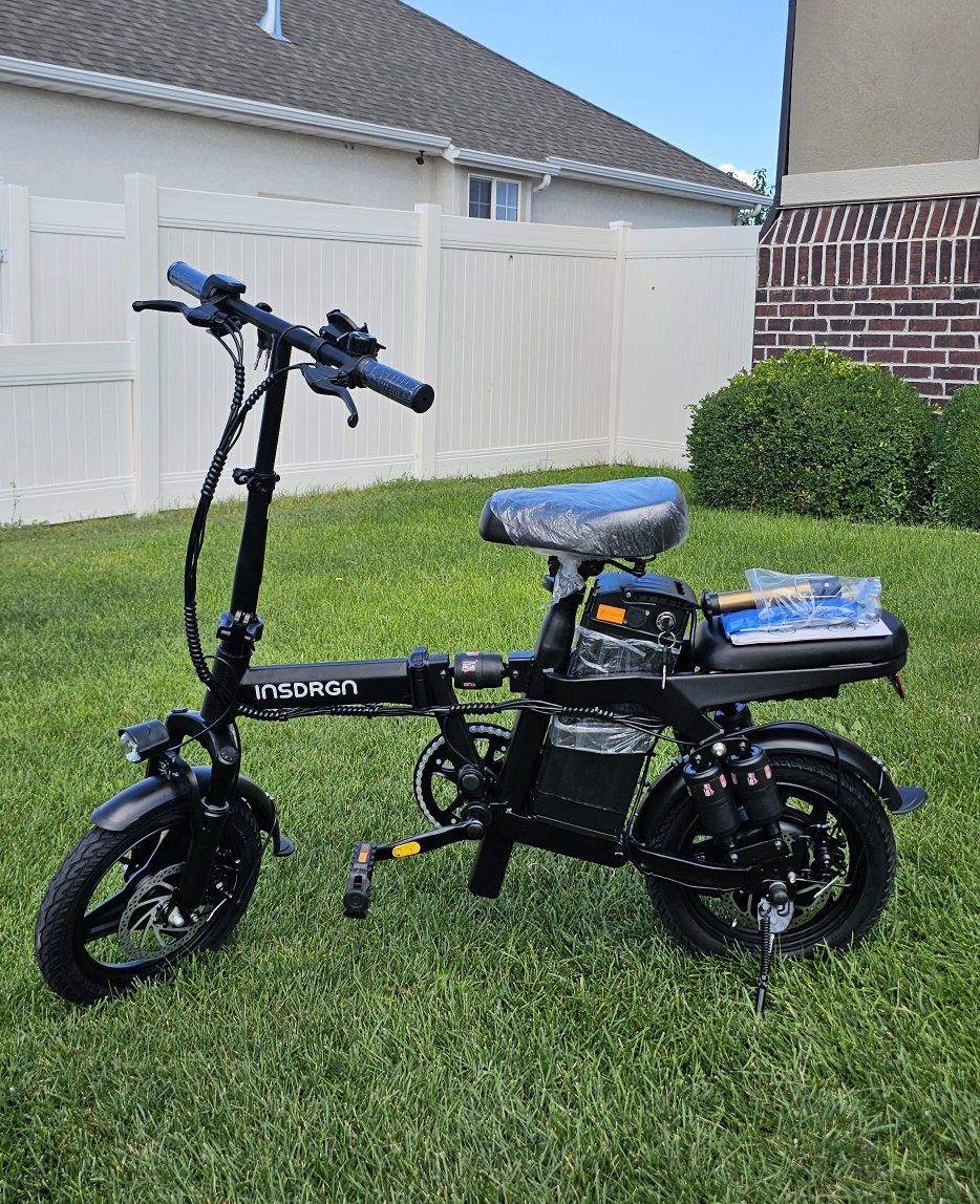 Brand New INSDRGN A14 14" Folding Electric Bike – 48V 10.4Ah, 20 MPH  #509