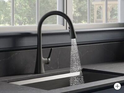 Kohler Guild Pull Down 3-Function Kitchen Faucet R33912 #102036