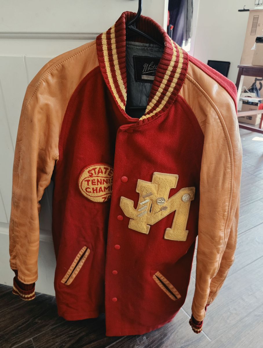 RARE 1970/1971 Judge Memorial State Tennis Championship Letterman Jacket