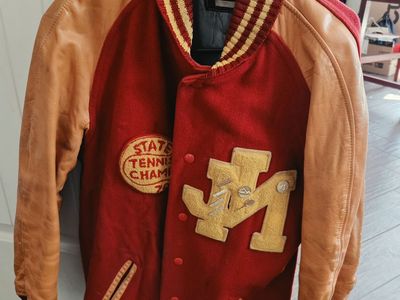 RARE 1970/1971 Judge Memorial State Tennis Championship Letterman Jacket