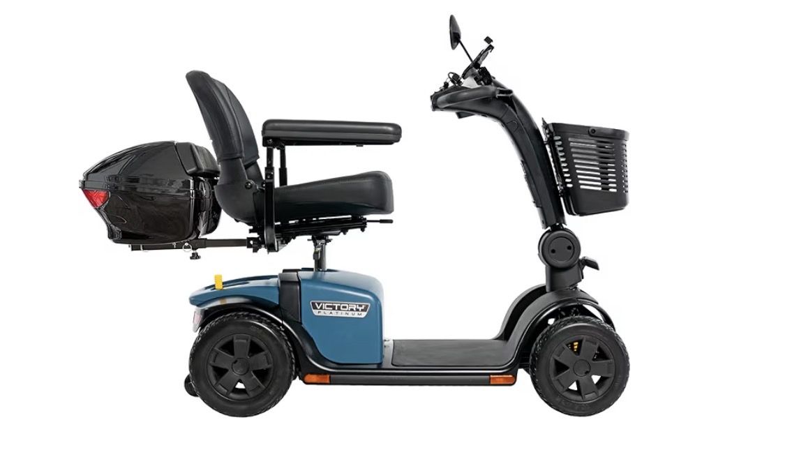 New Pride “Victory Platinum” Heavy Duty 4 Wheel Mobility Scooter