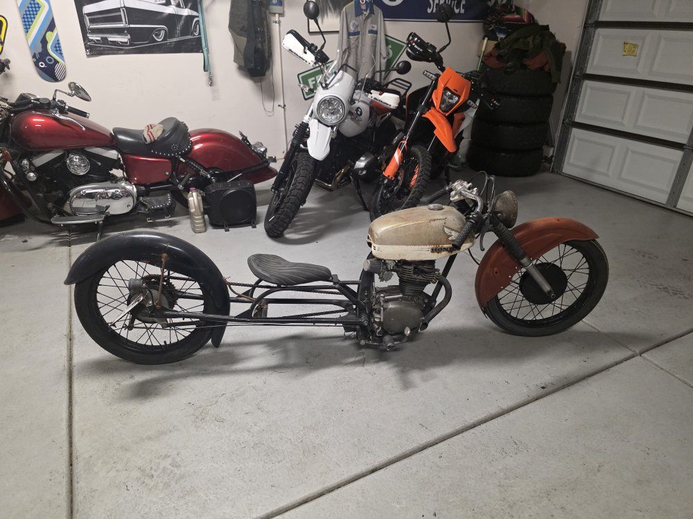 Honda CL 100 rat