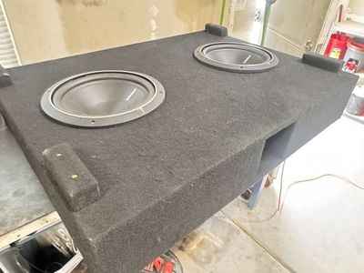 Rockford Fosgate Dual Subwoofer Enclosure Box