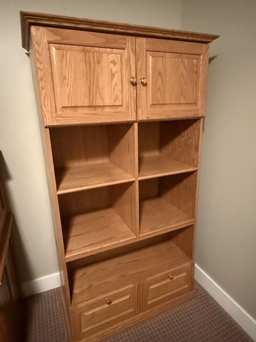 Bookcase With Drawers
