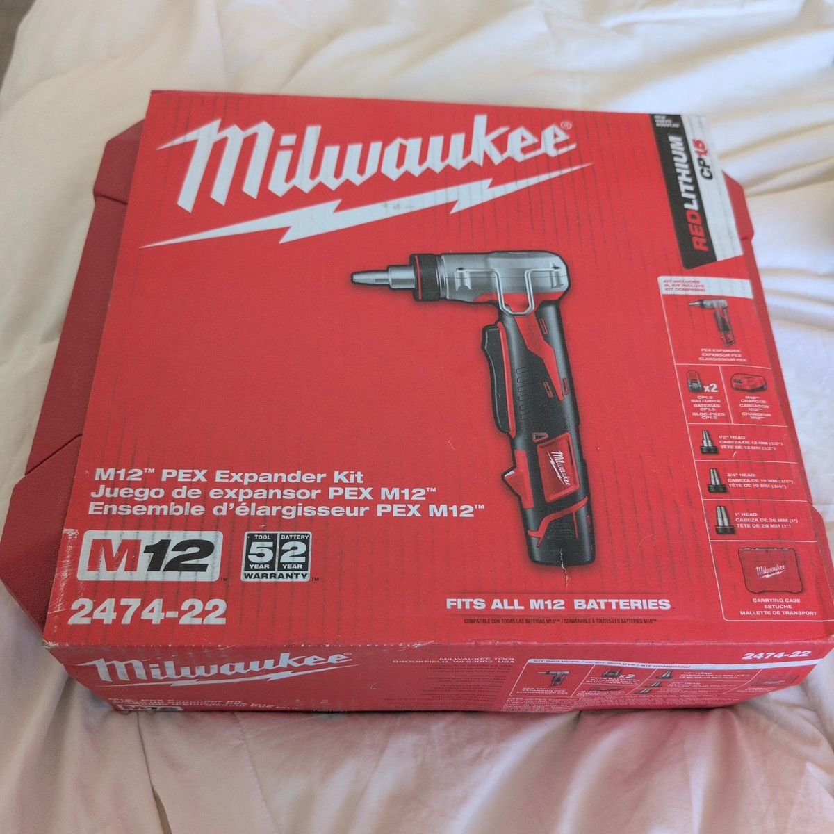 Milwaukee PEX Expander Kit