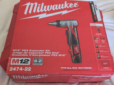 Milwaukee PEX Expander Kit