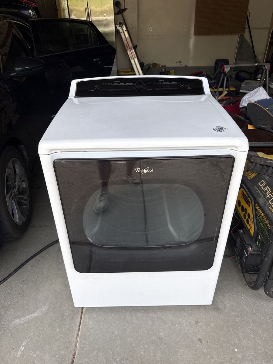 Whirlpool Cabrio Top Load Electric Dryer - White