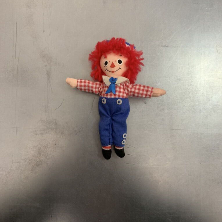 Raggedy Andy Miniature Doll Cloth Fabric Doll