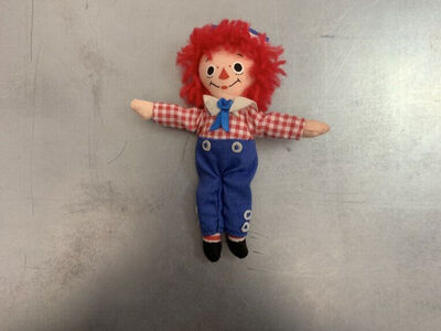 Raggedy Andy Miniature Doll Cloth Fabric Doll