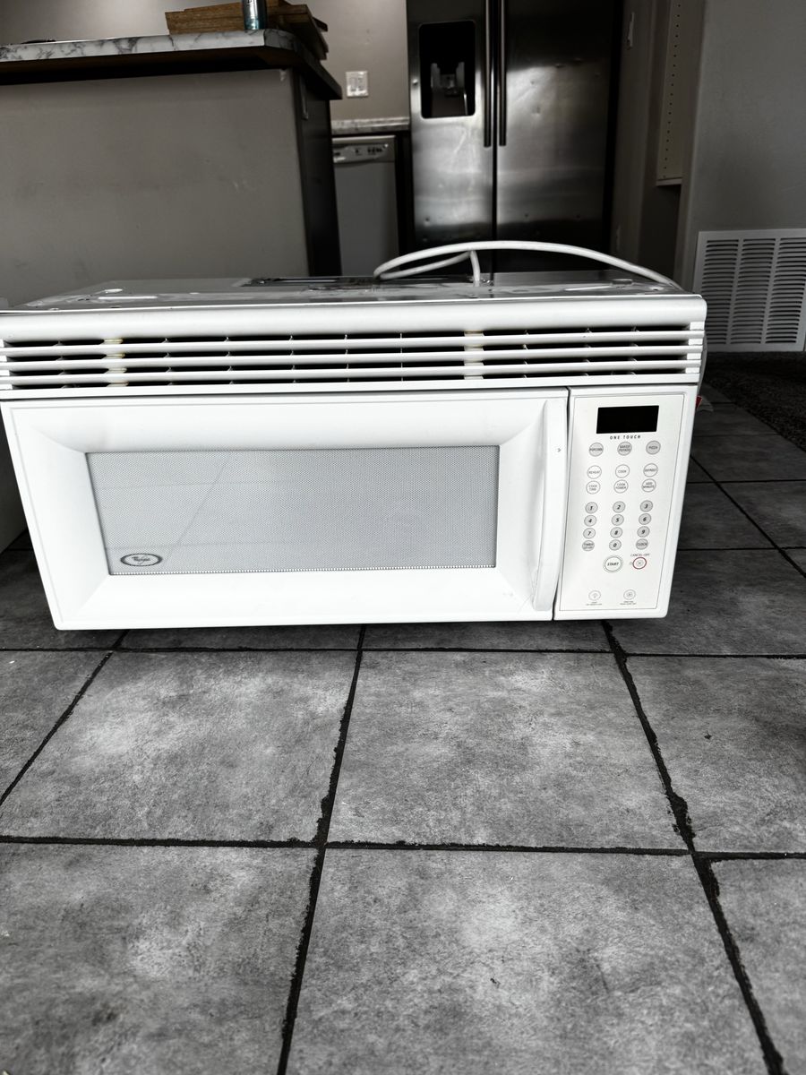 Whirlpool microwave