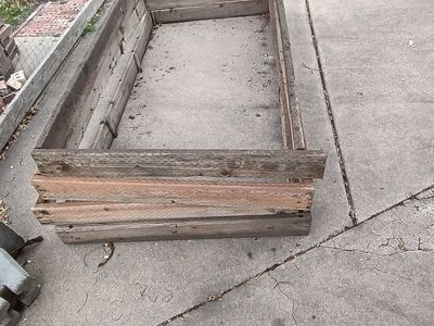 FREE Wooden Grow Boxes