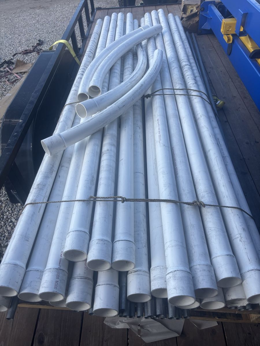 HALF PRICE OF RETAIL! BRAND NEW 200’ of Cumberland M300 3” PVC conduit for automatic feeders 