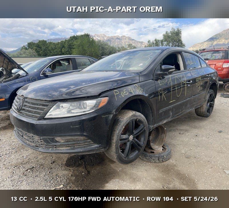 2013 Volkswagen CC Parts - UTPAP Orem
