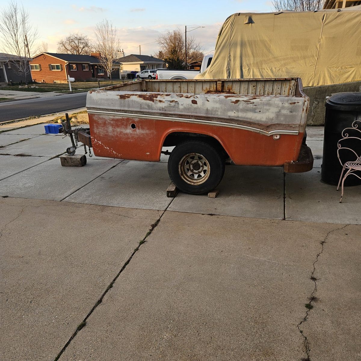 TRUCK BED TRAILER, UPDATE ,