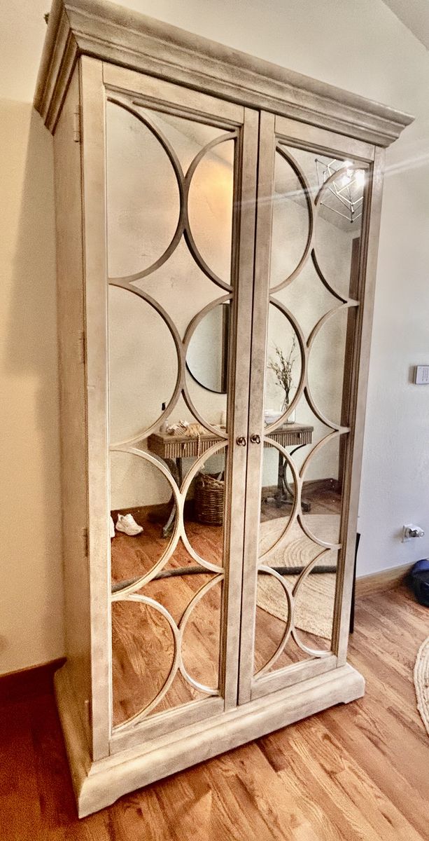 Mirrored Armoire by Bernhardt