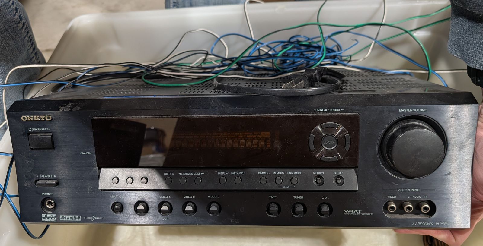 Onkyo 7.1 Home Theater Surround Sound System - Complete Setup