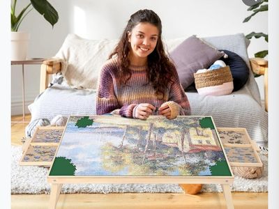 NEW Jigsaw Puzzle Table with Folding Legs 30" x 22"