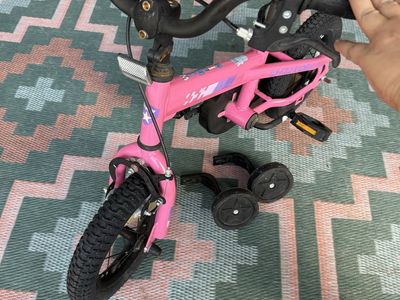 JoyStar Whizz Kid Pink Bike 12.5 Wheels