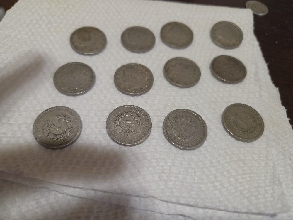 v nickels 12coins