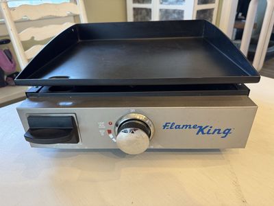 Flame King 17" RV Propane Griddle