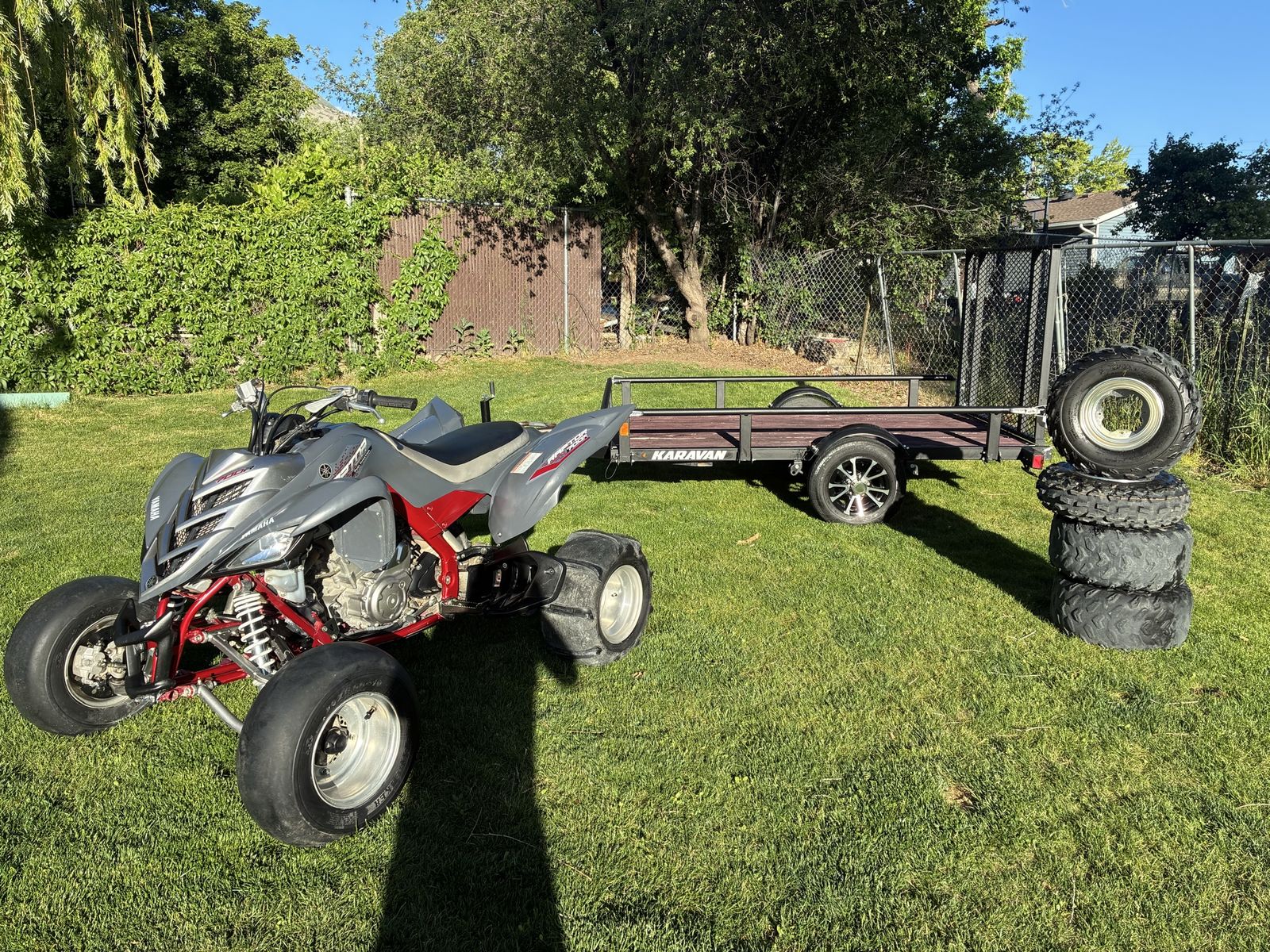 Raptor 700 and Trailer