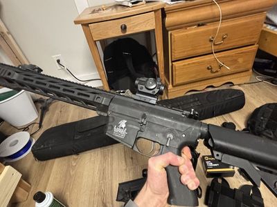 Airsoft gear and guns