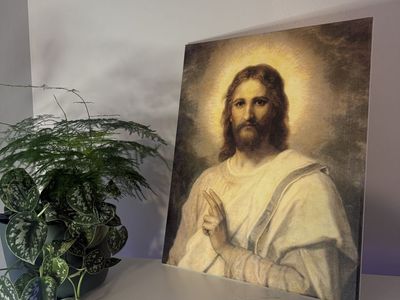 Hofmann Jesus Christ canvas 16 inches x 20 inches