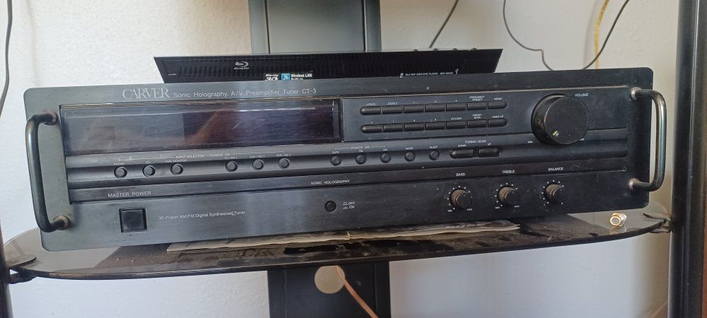 old school carver pre amp