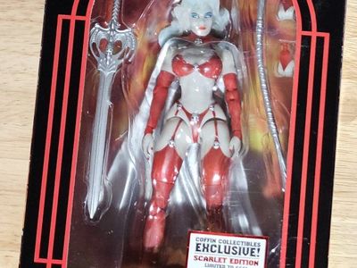 Lady Death Coffin Collectibles Scarlet Edition Fig