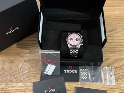 Tudor Black Bay Chrono Pink Dial