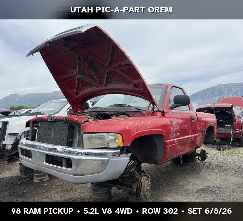 1998 Dodge Ram Pickup Parts - UTPAP Orem