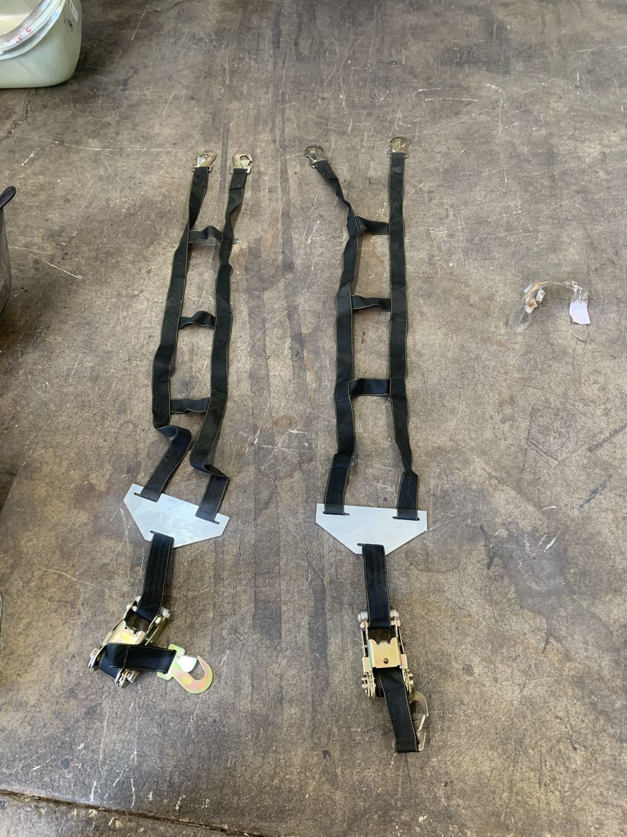 Trailer Wheel tie down set FREE